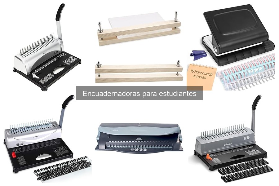 Tipos de Encuadernadoras para Estudiantes: ¿Cuál Elegir?