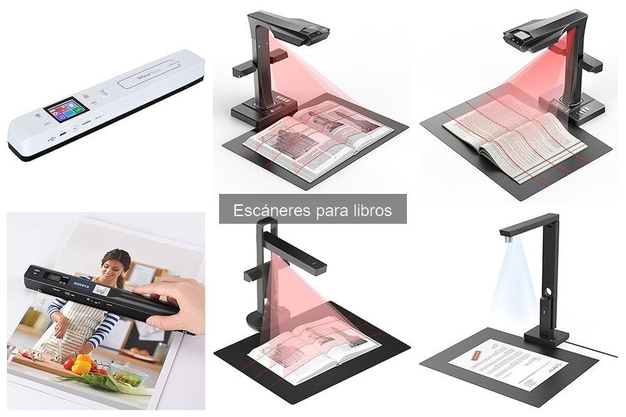Tipos de escáneres para libros: ¿Cuál elegir para ti?