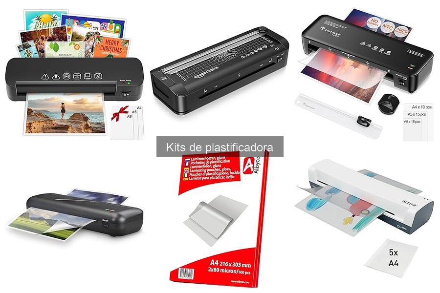 Tipos de Kits de Plastificadora y Sus Usos Efectivos