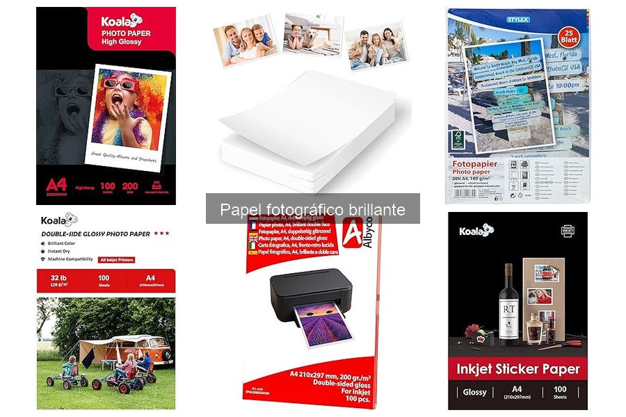 Tipos de Papel Fotográfico Brillante: Guía y Aplicaciones