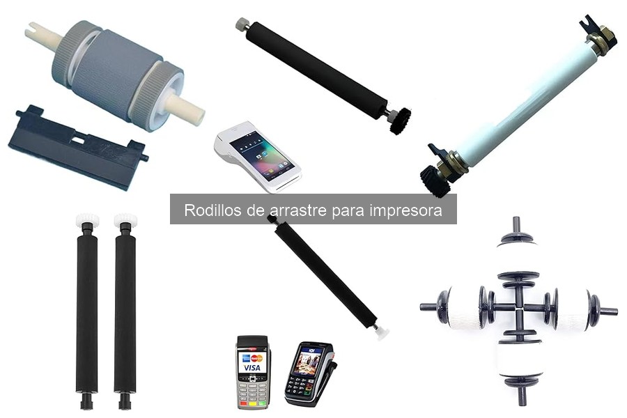 Tipos de rodillos de arrastre para impresora: Guía completa