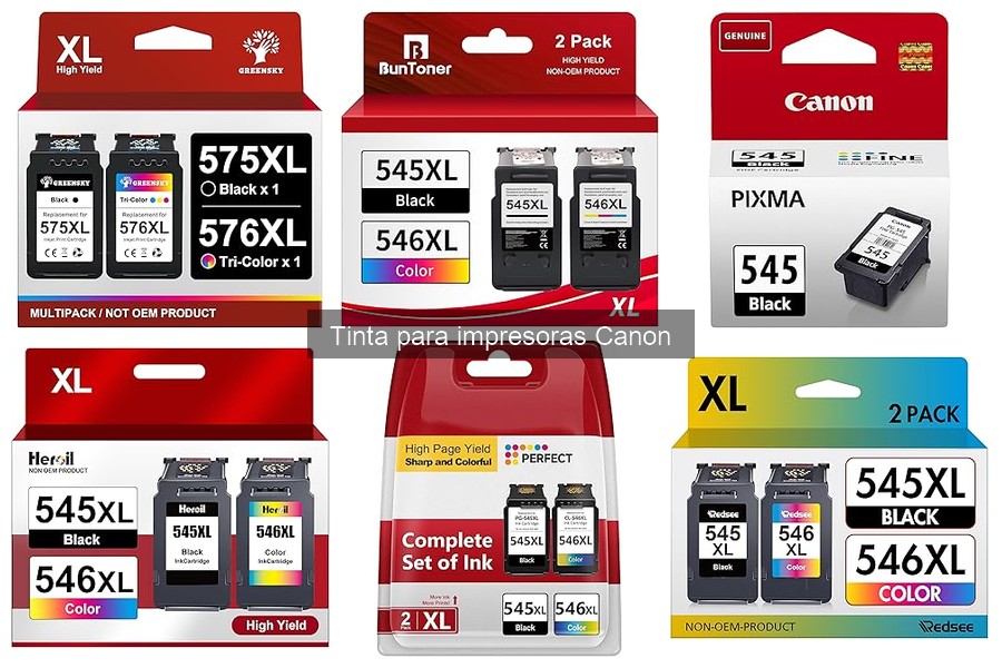 Tipos de tinta compatibles con impresoras Canon: Guía completa