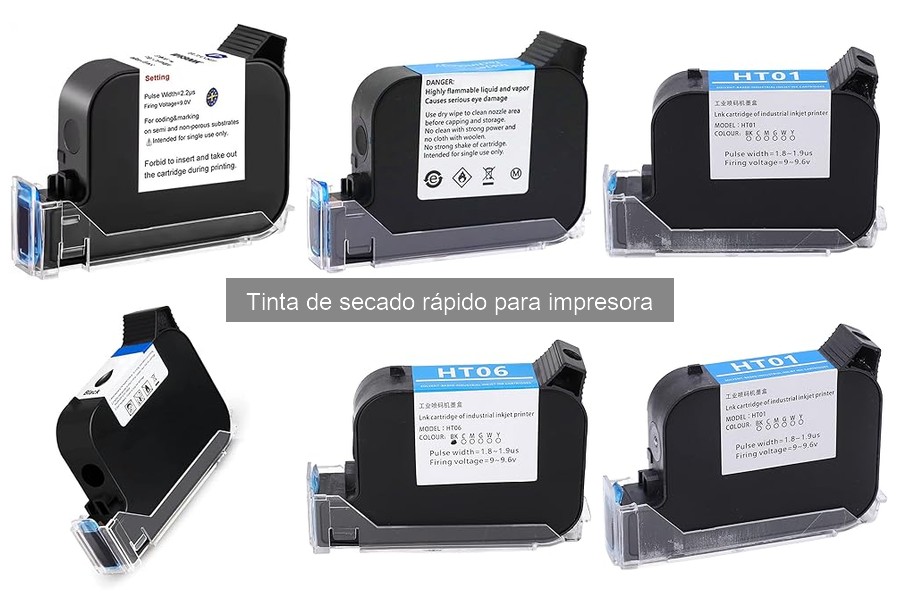 Todo sobre la tinta de secado rápido para impresoras