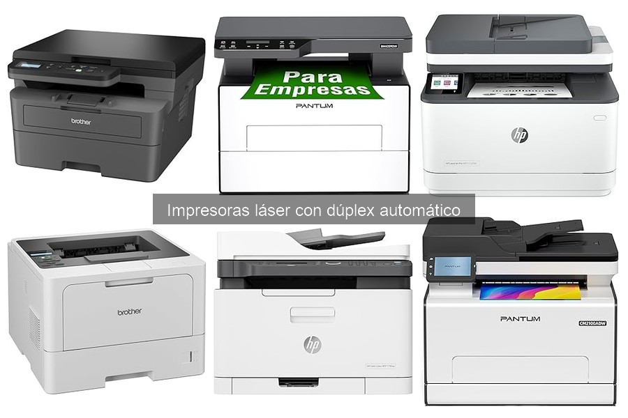 ¿Vale la pena una impresora láser con dúplex automático?