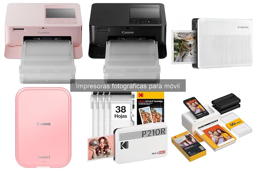 Ventajas de las impresoras fotográficas para móvil