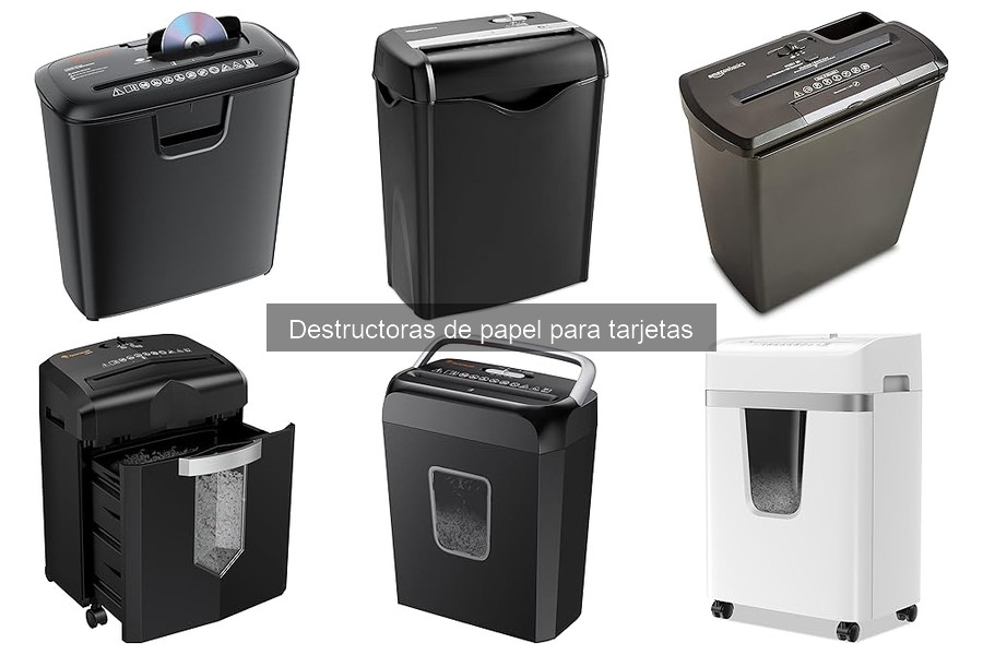 Ventajas de usar destructoras de papel para tarjetas