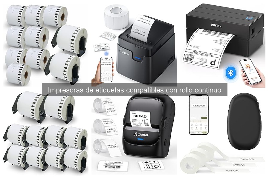 Ventajas de usar impresoras de etiquetas con rollo continuo