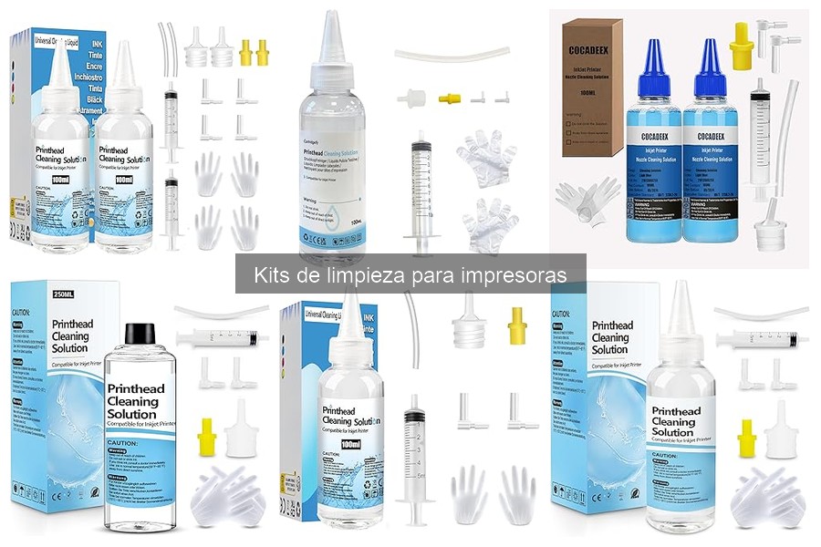 Ventajas de usar kits de limpieza para impresoras