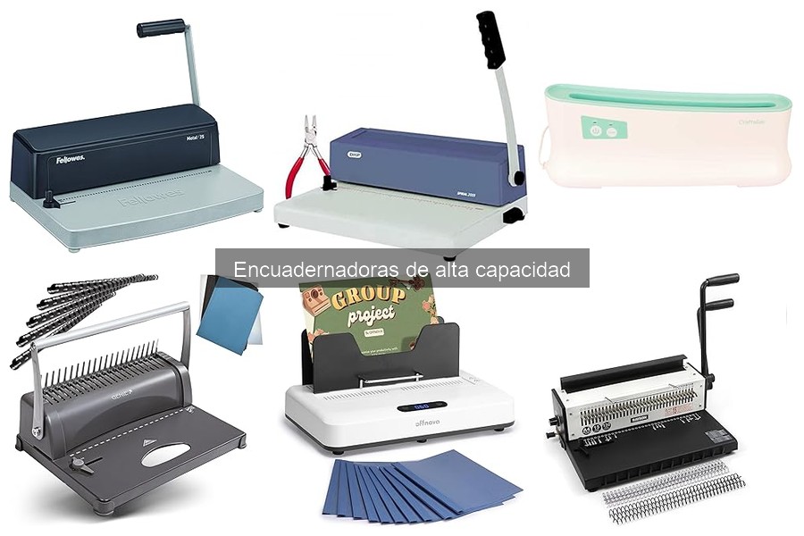 Ventajas de usar una encuadernadora de alta capacidad