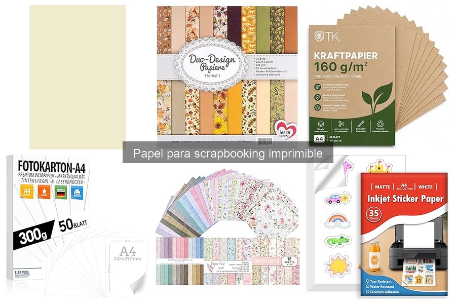 Ventajas del Papel para Scrapbooking Imprimible: ¡Descúbrelas!