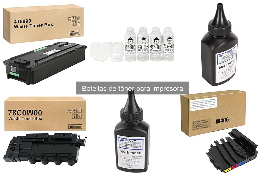 Ventajas y desventajas de botellas de tóner compatibles