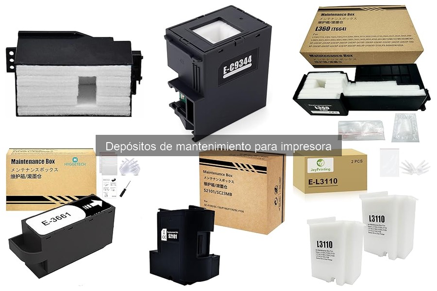Ventajas y Desventajas de Depósitos de Mantenimiento para Impresoras