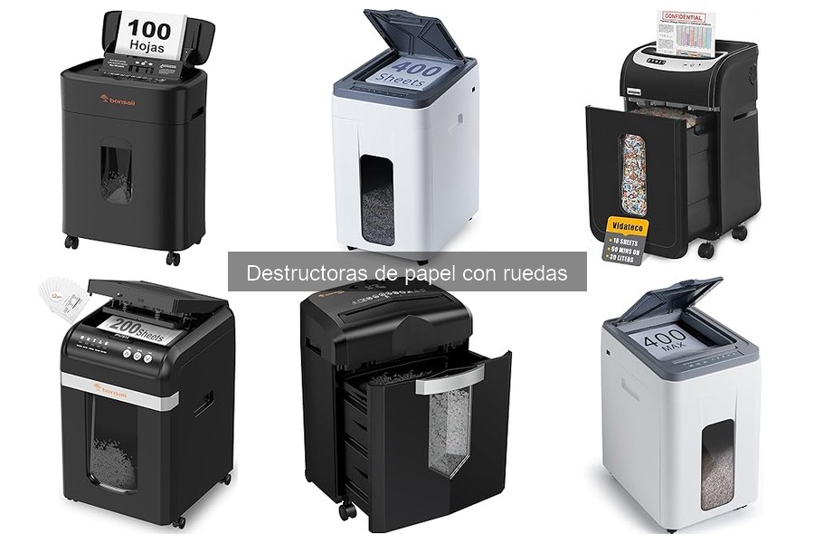 Ventajas y Desventajas de Destructoras de Papel con Ruedas