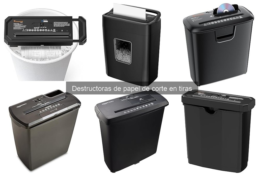 Ventajas y Desventajas de Destructoras de Papel de Corte en Tiras