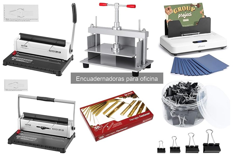 Ventajas y desventajas de encuadernadoras eléctricas y manuales