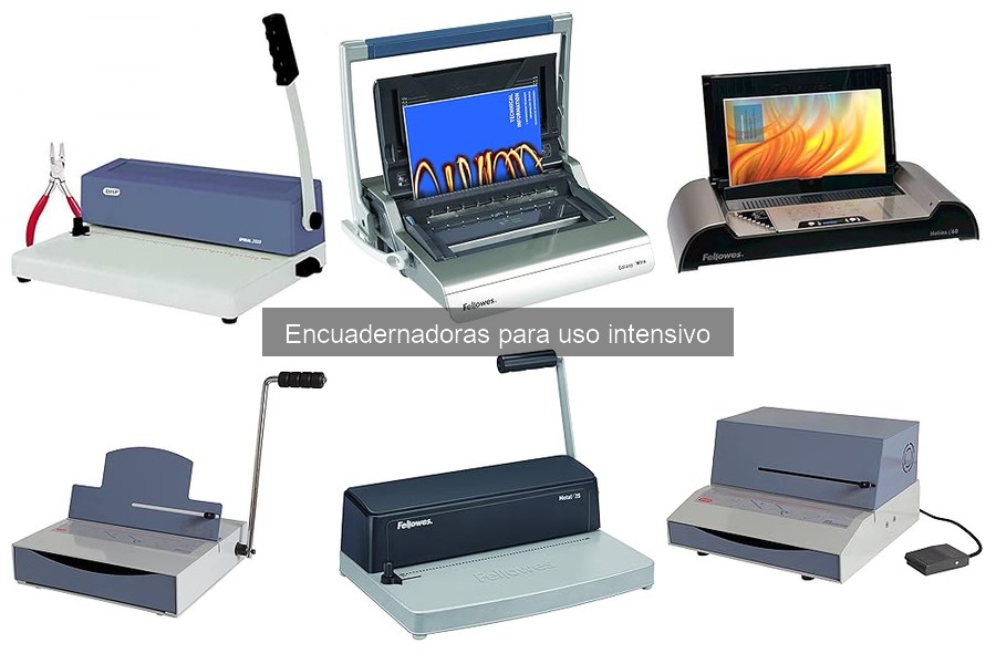 Ventajas y desventajas de encuadernadoras intensivas