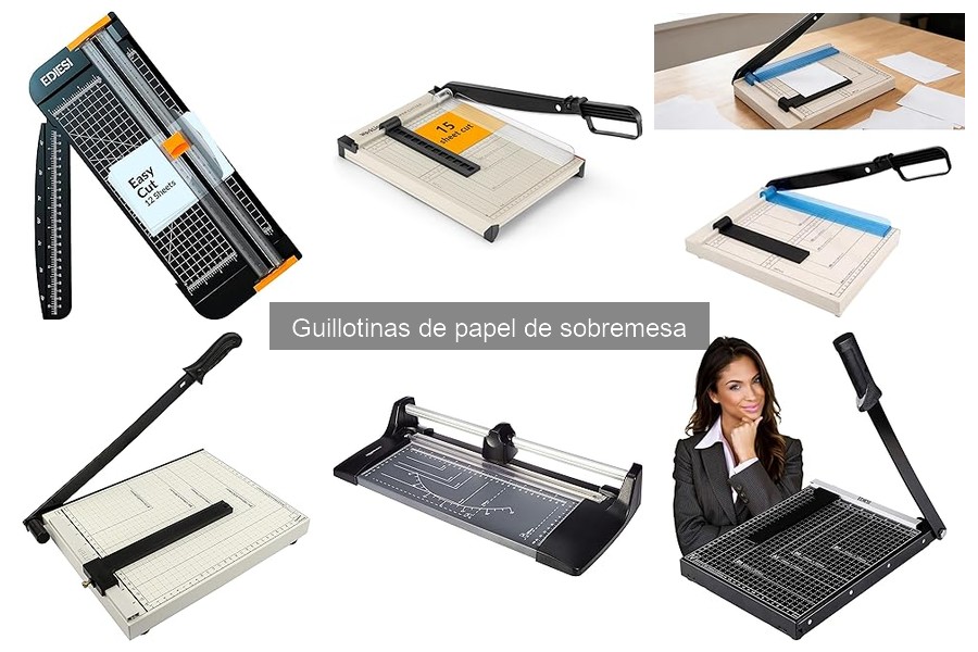 Ventajas y desventajas de guillotinas de papel de sobremesa