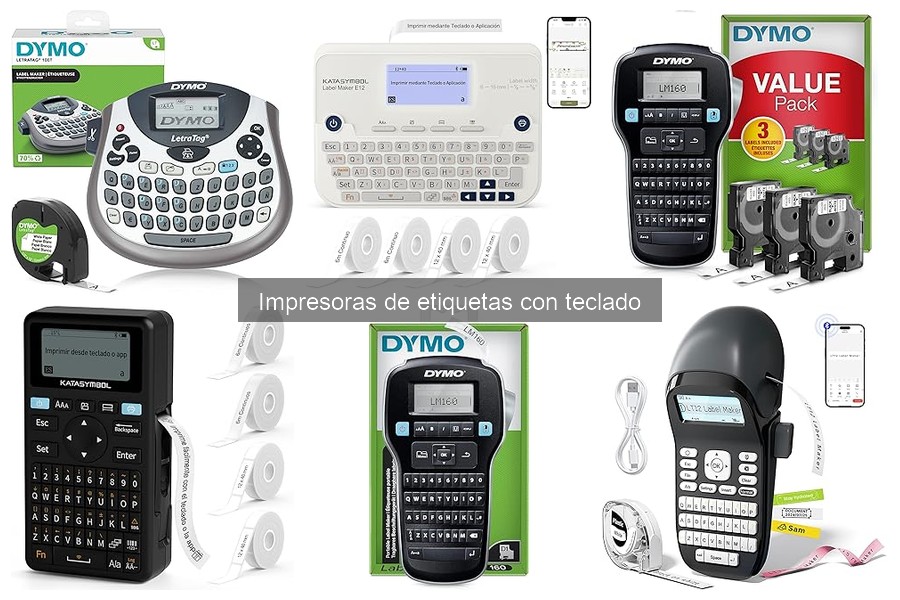 Ventajas y desventajas de impresoras de etiquetas con teclado