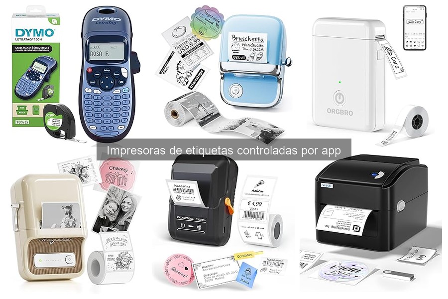 Ventajas y desventajas de impresoras de etiquetas controladas por app