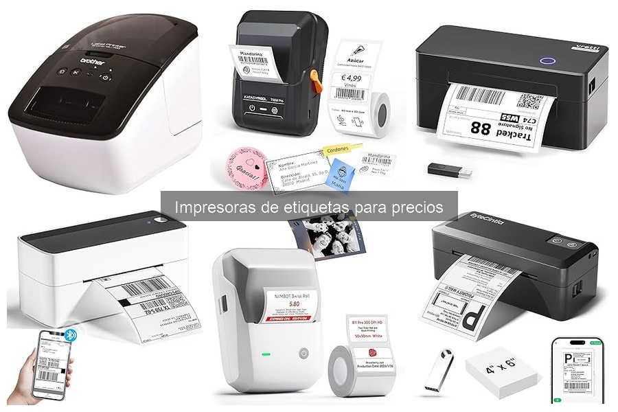 Ventajas y desventajas de impresoras de etiquetas para precios