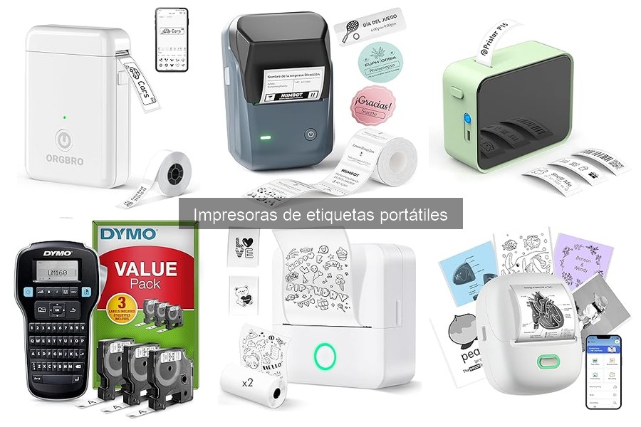 Ventajas y desventajas de impresoras de etiquetas portátiles