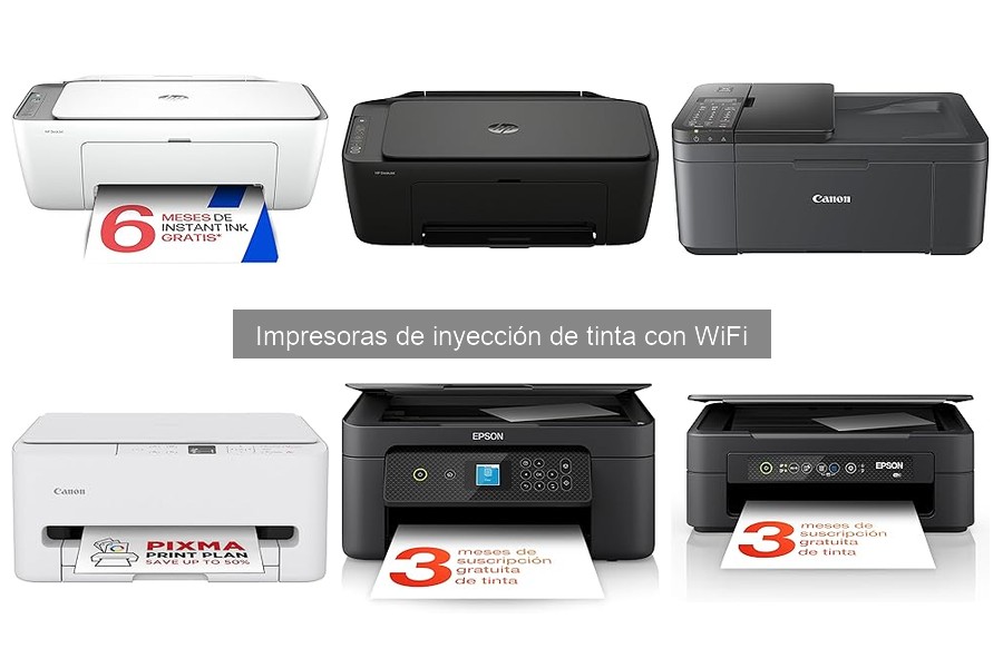 Ventajas y desventajas de impresoras de inyección de tinta WiFi