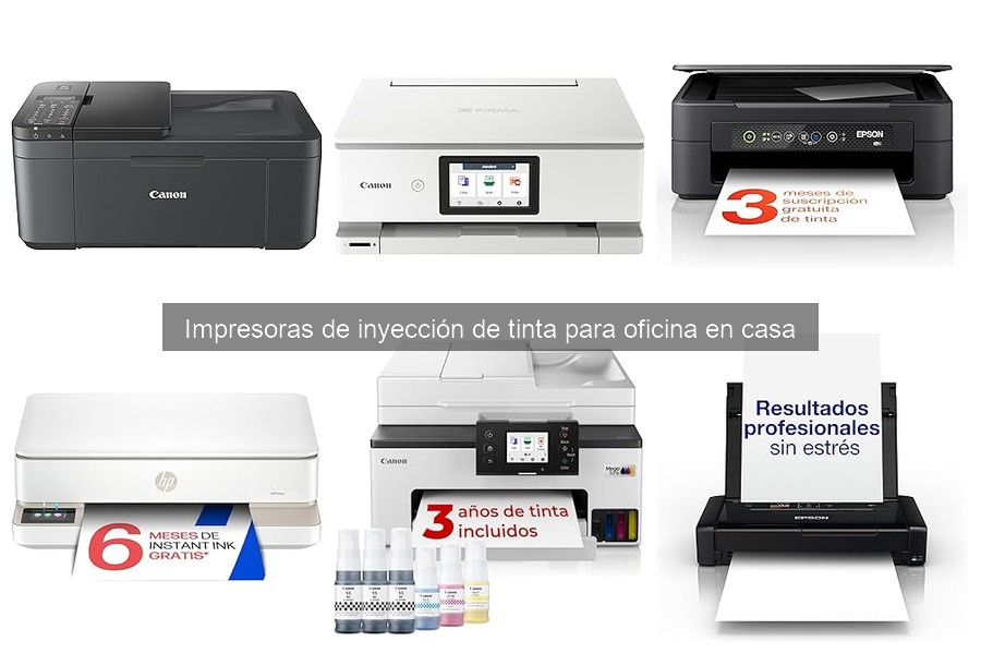 Ventajas y desventajas de impresoras de inyección de tinta