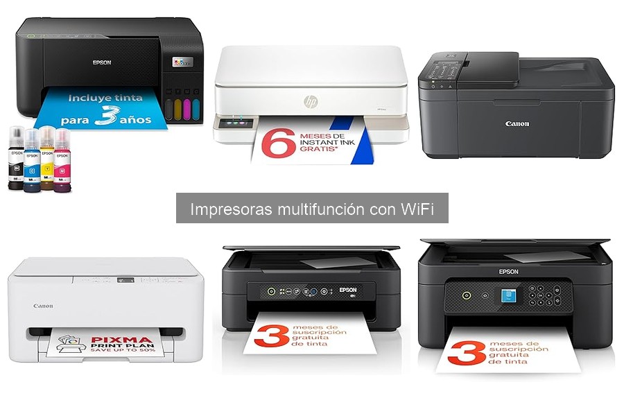 Ventajas y desventajas de impresoras multifunción con WiFi