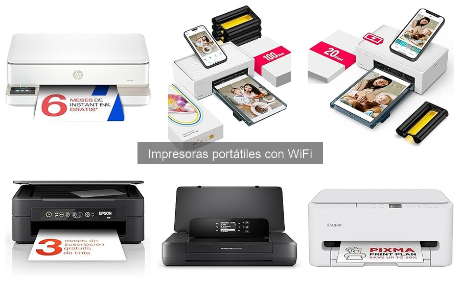 Ventajas y desventajas de impresoras portátiles con WiFi