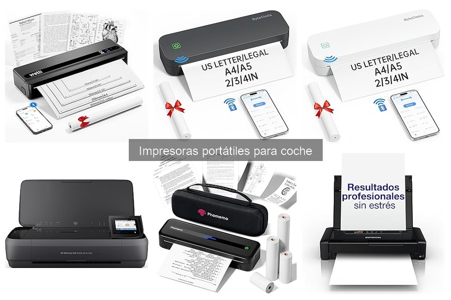 Ventajas y Desventajas de Impresoras Portátiles para Coche