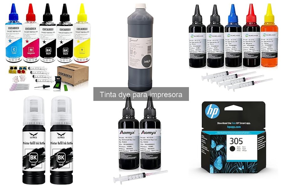 Ventajas y desventajas de la tinta dye para impresoras