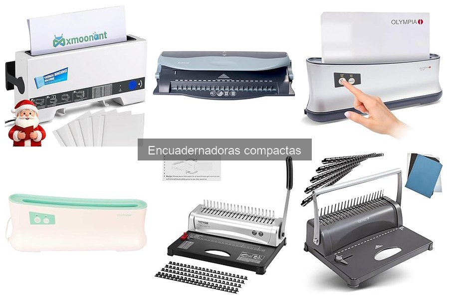 Ventajas y desventajas de las encuadernadoras compactas