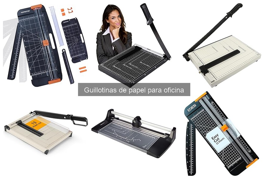 Ventajas y desventajas de las guillotinas de papel para oficina