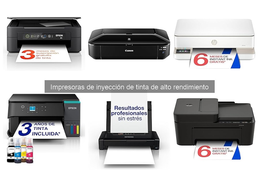 Ventajas y desventajas de las impresoras de inyección de tinta
