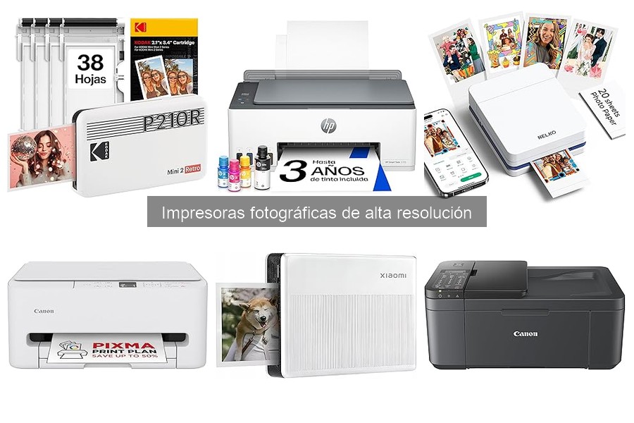 Ventajas y desventajas de las impresoras fotográficas de alta resolución