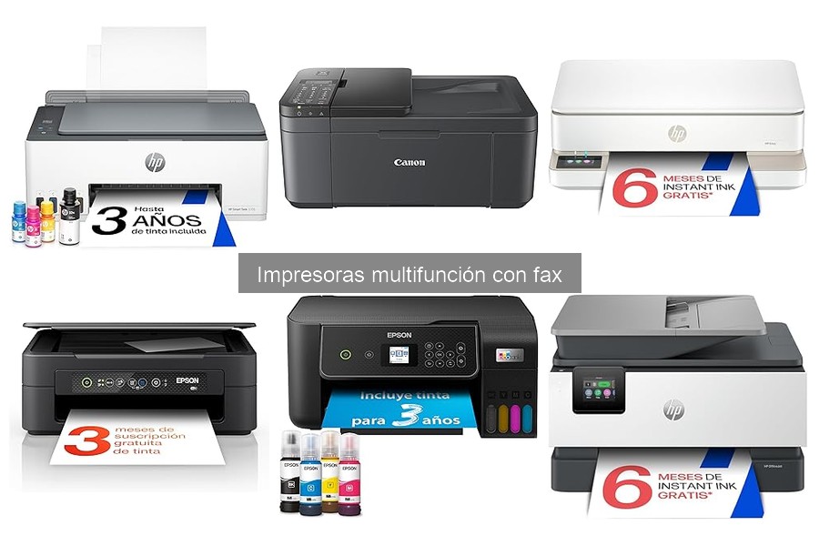 Ventajas y desventajas de las impresoras multifunción con fax