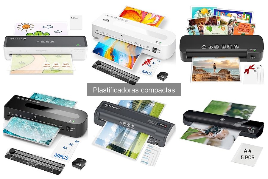 Ventajas y desventajas de las plastificadoras compactas