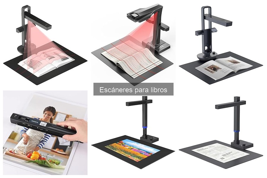 Ventajas y desventajas de usar escáneres para libros
