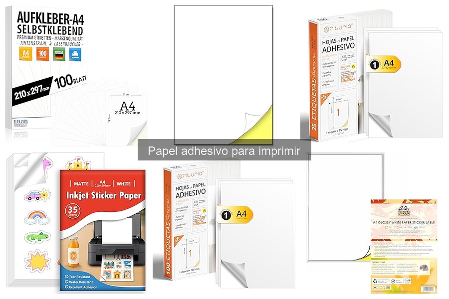 Ventajas y desventajas del papel adhesivo para imprimir