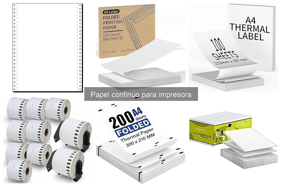 Ventajas y desventajas del papel continuo para impresora