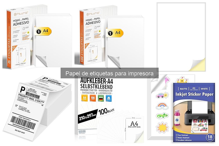 Ventajas y desventajas del papel de etiquetas para impresora