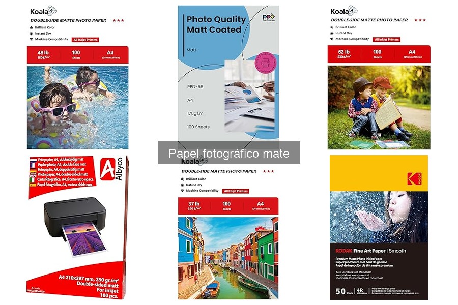 Ventajas y Desventajas del Papel Fotográfico Mate