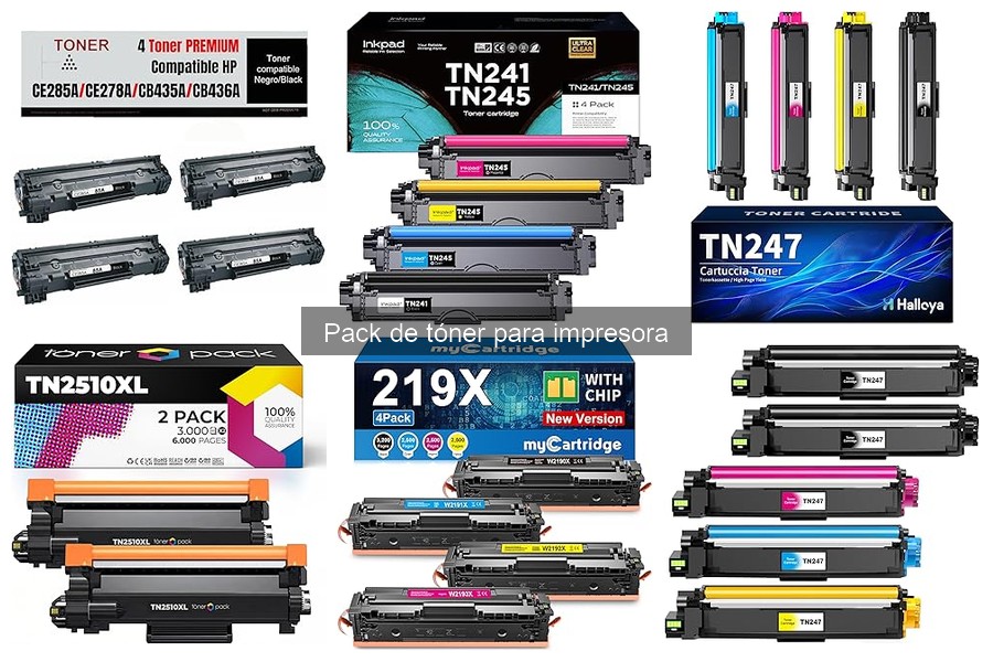 ** Ventajas y desventajas del tóner compatible para impresoras